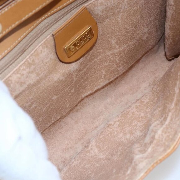 GUCCI Micro GG Supreme Shoulder Bag PVC Beige Gold 004 89 0265 Auth ki6121 - Picture 12 of 16